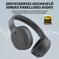 Edifier W820NB Plus Bluetooth Kabellose Over-Ear Kopfhörer mit aktiver Geräuschunterdrückung, Hi-Res Stilvolle headset für Anruf/Musik/Spiel, Grau Edifier W820NB Plus Bluetooth Kabellose Over-Ear Kopfhörer mit aktiver Geräuschunterdrückung, Hi-Res Stilvolle headset für Anruf/Musik/Spiel, Grau