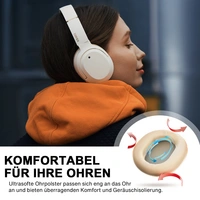 Edifier W820NB Plus Bluetooth Kabellose Over-Ear Kopfhörer mit aktiver Geräuschunterdrückung, Hi-Res headset für Anruf/Musik/Spiel,Elfenbein Edifier W820NB Plus Bluetooth Kabellose Over-Ear Kopfhörer mit aktiver Geräuschunterdrückung, Hi-Res headset für Anruf/Musik/Spiel,Elfenbein