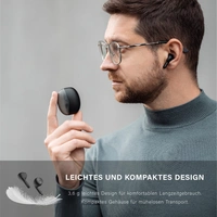 Edifier X2s Hi-Res Wireless-Ohrhörer, Bluetooth 5.3 In-Ear Kopfhörer, leicht, AI-Geräuschunterdrückung, IP54, Schwarz Edifier X2s Hi-Res Wireless-Ohrhörer, Bluetooth 5.3 In-Ear Kopfhörer, leicht, AI-Geräuschunterdrückung, IP54, Schwarz