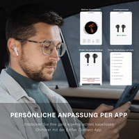 Edifier X2s Hi-Res Wireless-Ohrhörer, Bluetooth 5.3 In-Ear Kopfhörer, leicht, AI-Geräuschunterdrückung, IP54, Weiß Edifier X2s Hi-Res Wireless-Ohrhörer, Bluetooth 5.3 In-Ear Kopfhörer, leicht, AI-Geräuschunterdrückung, IP54, Weiß