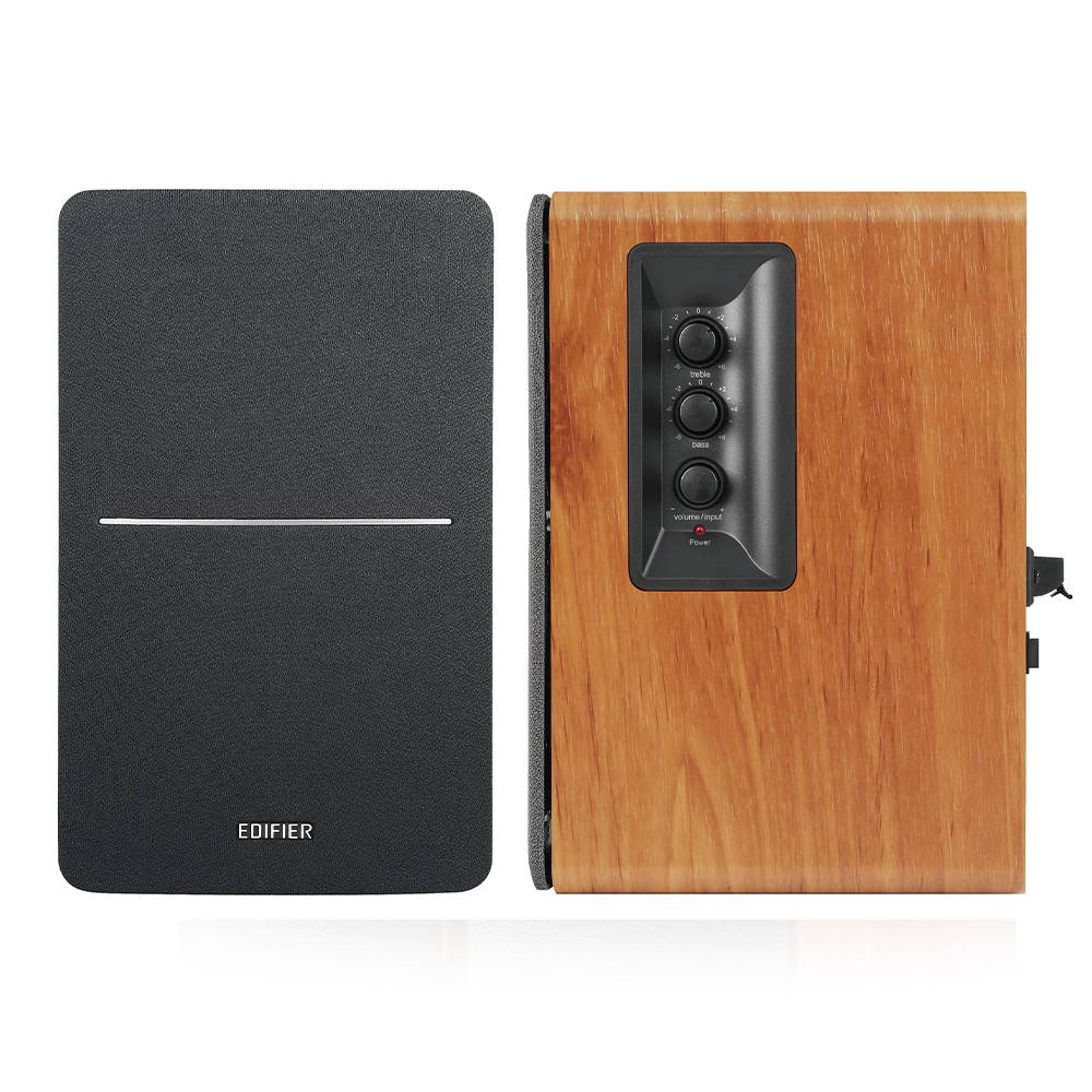 Edifier R1280DBs HiFi Aktive Bluetooth Lautsprecher - Optischer Eingang - 2.0 Kabelloser Monitor Lautsprecher,42W RMS mit Subwoofer Ausgang -Holz