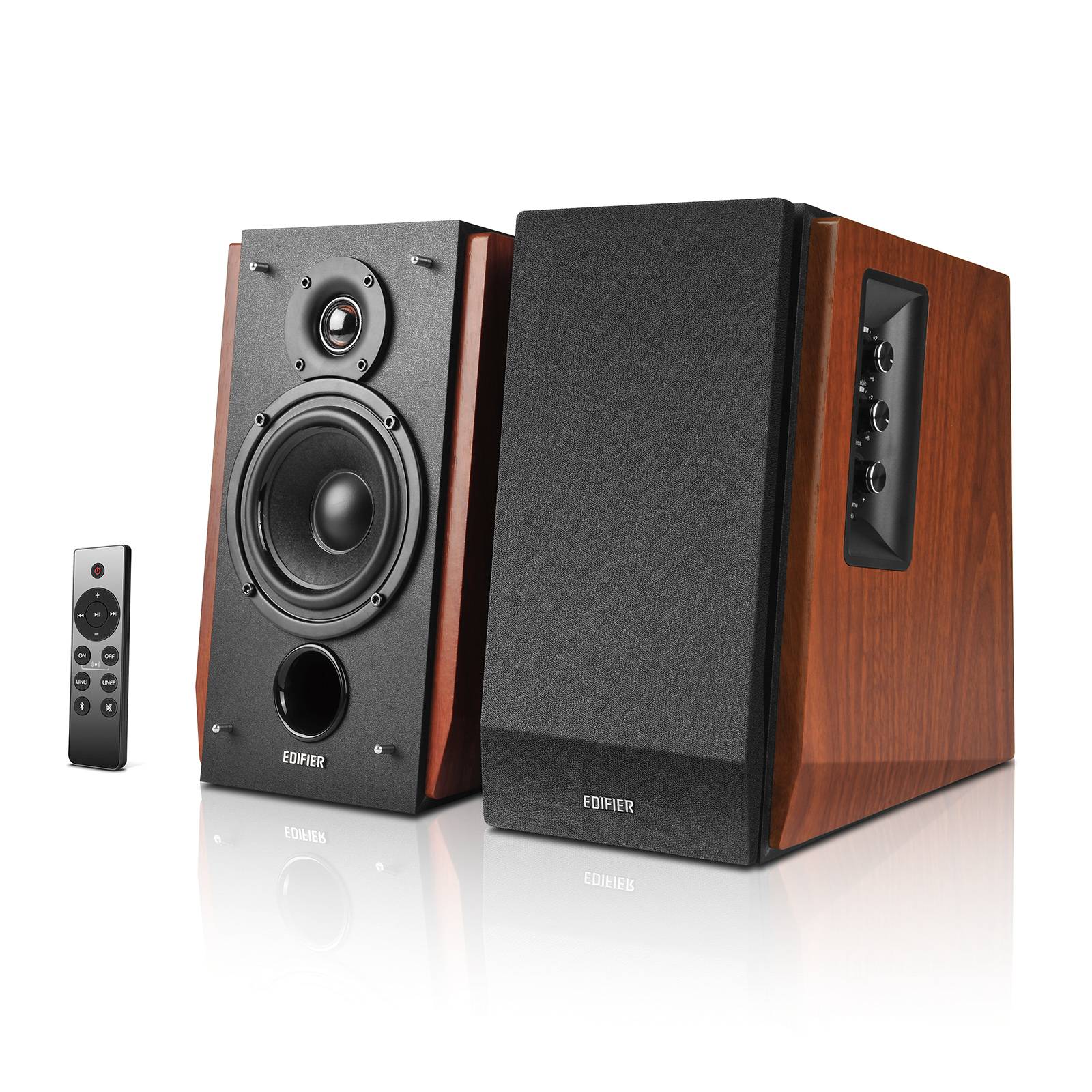 Edifier R1700BTs HIFI Aktive Bluetooth Lautsprecher, Bluetooth v5.0, 2.0 Drahtlose Nahfeld Studio Lautsprecher,66w RMS mit Subwoofer