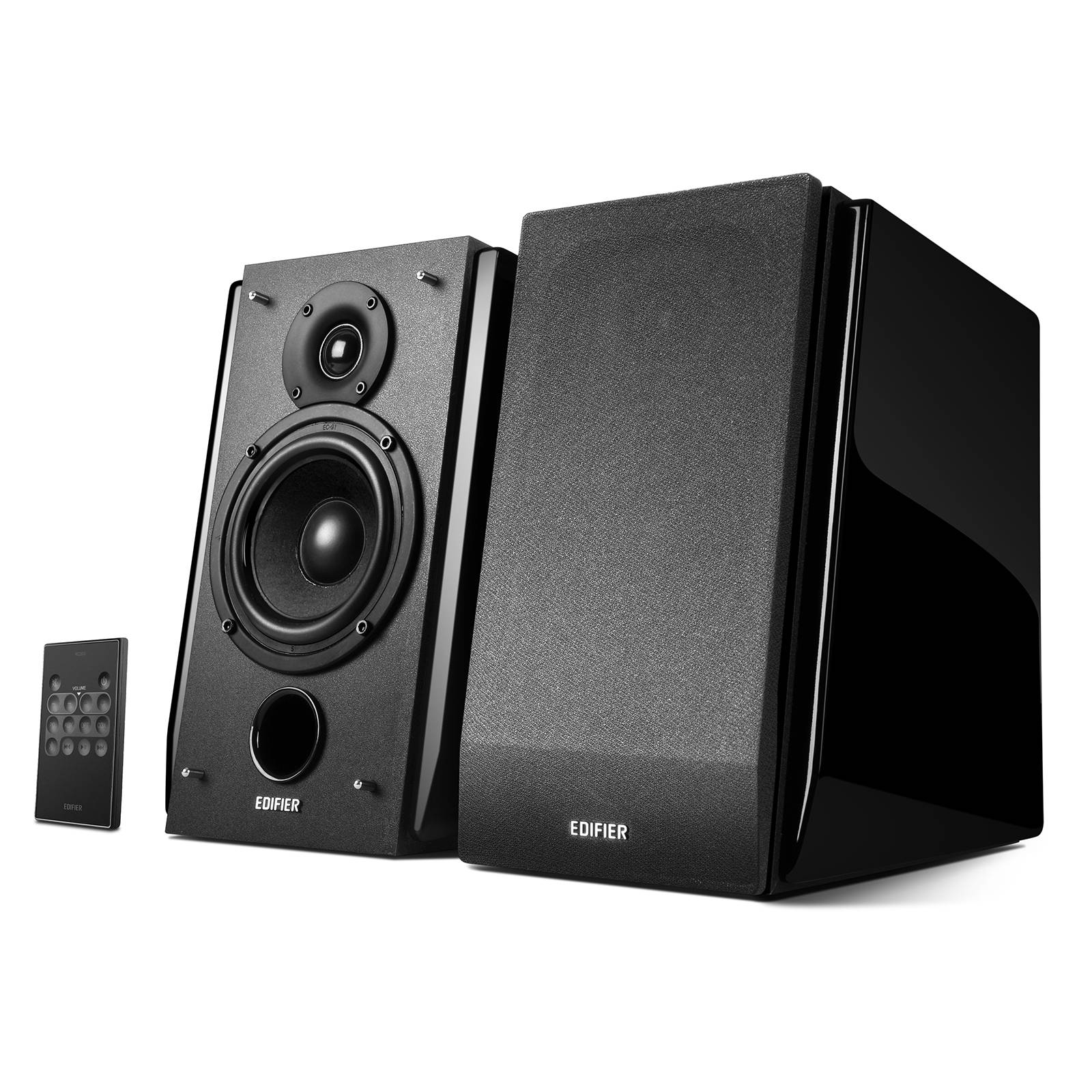 Edifier R1850DB 2.0 Aktive Regallautsprecher mit Bluetooth und optischem Eingang, integrierter Verstärker mit Subwoofer-Line-Out(Generalüberholt)
