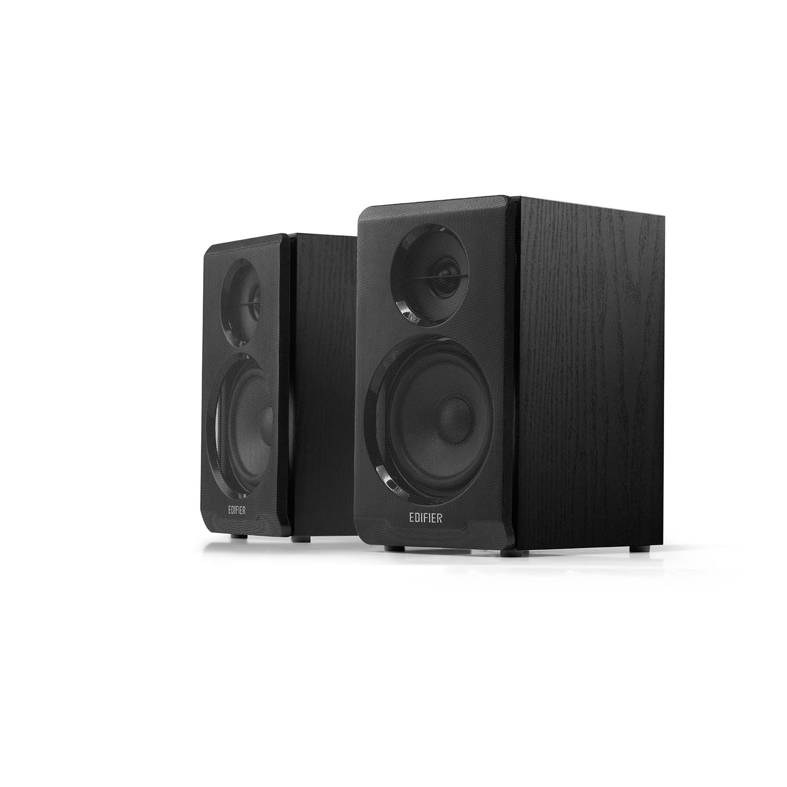 Edifier R33BT Aktive Bluetooth-Computerlautsprecher - 2.0-Regallautsprecher - Powered Studio Monitor - Schwarz(Generalüberholt)