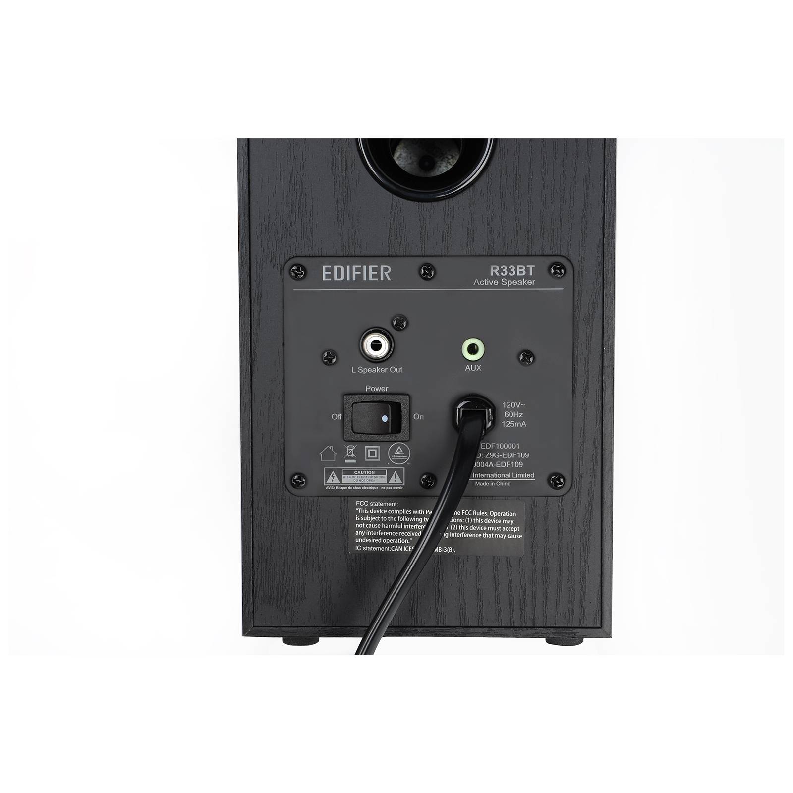 Edifier R33BT Aktive Bluetooth-Computerlautsprecher - 2.0-Regallautsprecher - Powered Studio Monitor - Schwarz(Generalüberholt)