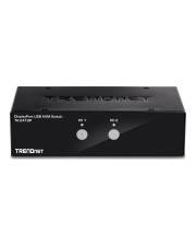 TRENDnet 2-Port DisplayPort KVM Switch KVM-Umschalter