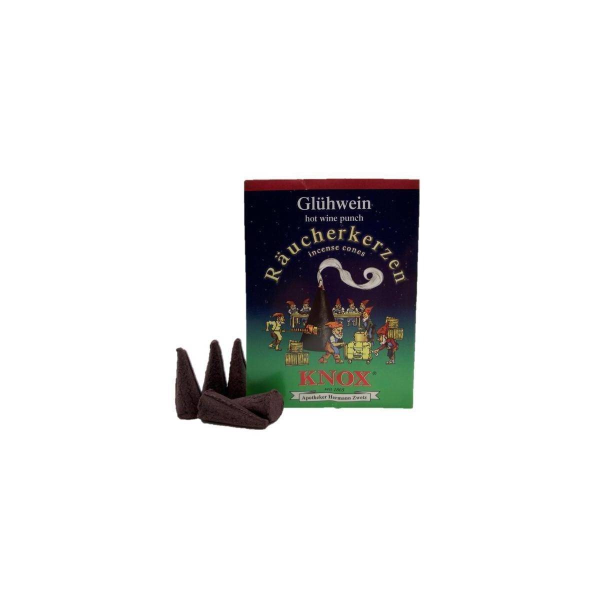 014350 - Räucherkerzen im Papiertütchen á 5 Stück - Größe M - Glühwein