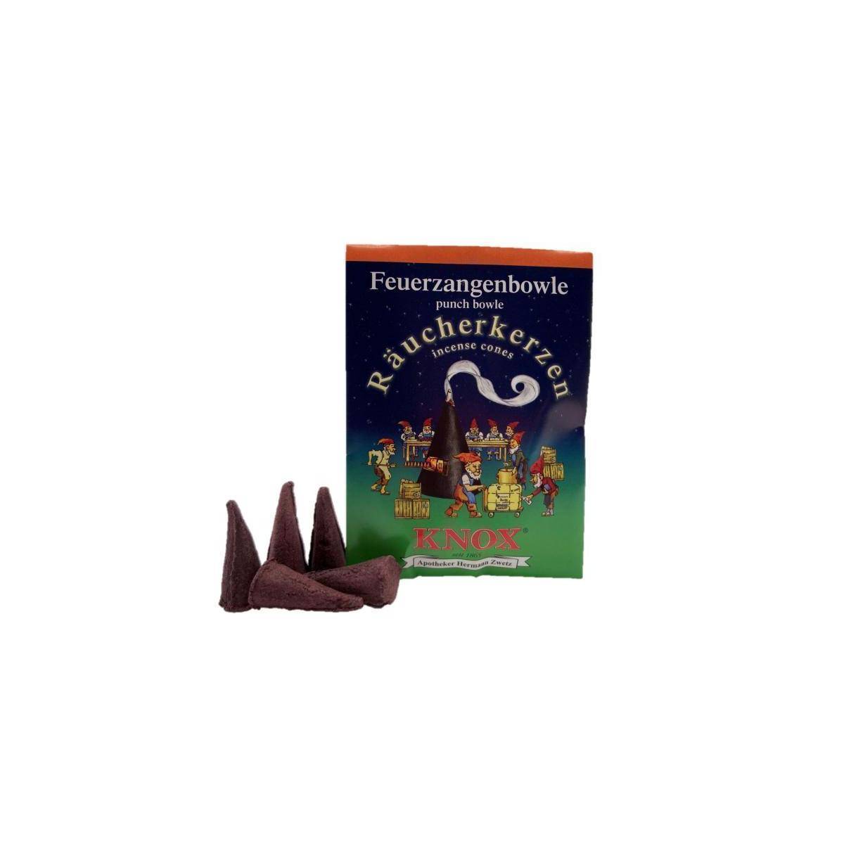 014360 - Räucherkerzen im Papiertütchen á 5 Stück - Größe M - Feuerzangenbowle