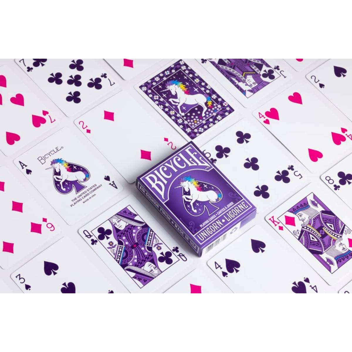 Bicycle® Kartendeck - Unicorn Spielkarten Karten Kartenspiel Pokerkarten Zauberkarten