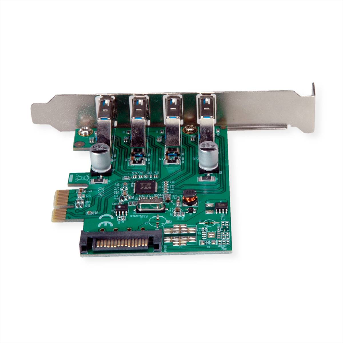 VALUE PCI-Express-Karte, USB 3.2 Gen 1, 4 Ports