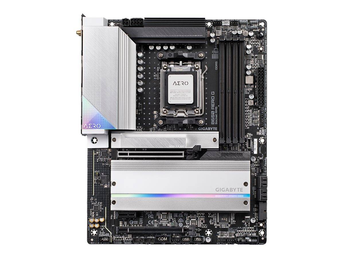 Gigabyte B650 AERO G - 1.0 - Motherboard - ATX - Socket AM5 - AMD B650 Chipsatz - USB 3.2 Gen 2, USB-C 3.2 Gen2, USB 3.2