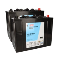 Ersatzakku Set 2x 12V (24V) 105Ah für ELS Makine Junior EL5.5 SP EX Ersatzakku Set 2x 12V (24V) 105Ah für ELS Makine Junior EL5.5 SP EX