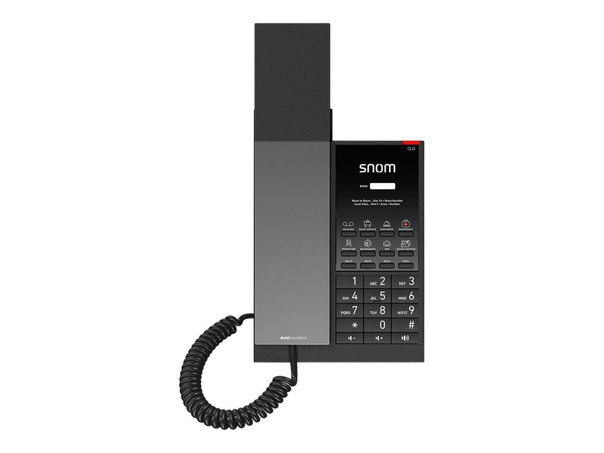 snom HD350W - VoIP-Telefon - SIP - Gun Metal