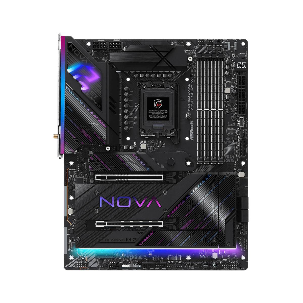 Phantom Gaming Z790 NOVA WiFi ATX LGA1700 Sockel Z790