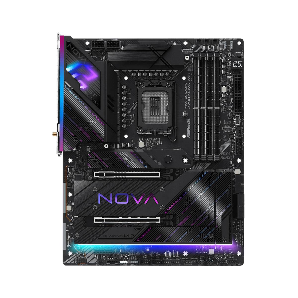 Phantom Gaming Z790 NOVA WiFi ATX LGA1700 Sockel Z790