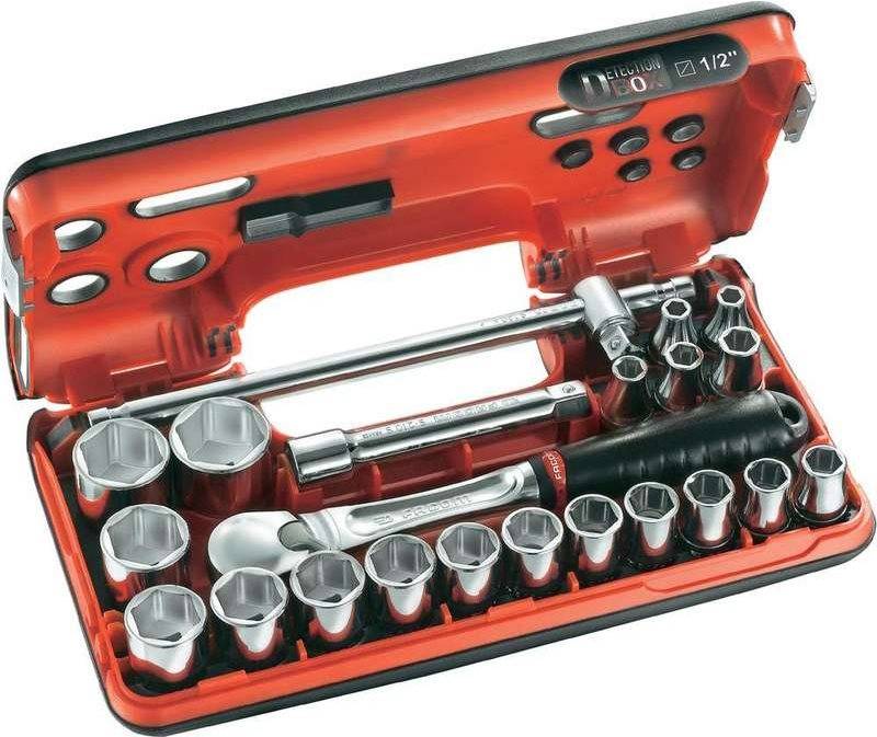 Facom Steckschlüssel-Satz 1/4&quot (SL.DBOX4)