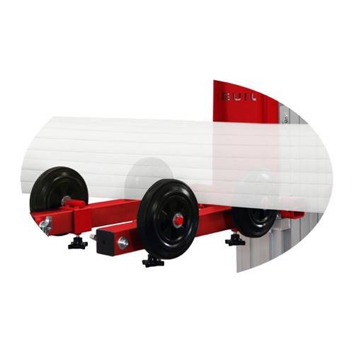 GUIL ACT-06 - Roll-Adapter passend für Material-Lift TORO-A/ B/ C/ D-Serie - in schwarz