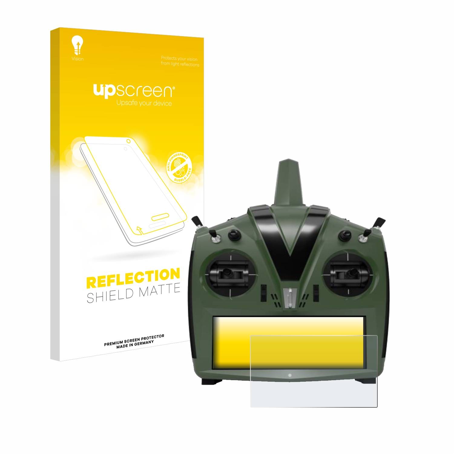 upscreen Reflection Shield Matt Schutzfolie für VBar Control Evo