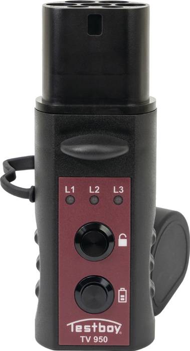 Wallboxtester TV 950 z.Prüfung elektrischer Anlagen TESTBOY