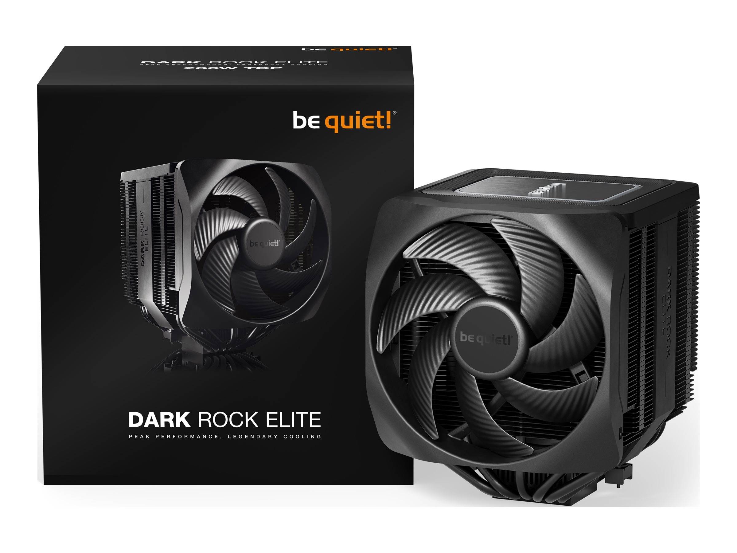 be quiet! Dark Rock Elite - Prozessor-Luftkühler - (für: LGA1150, LGA1151, LGA1155, LGA1200, LGA1700, AM4, AM5)