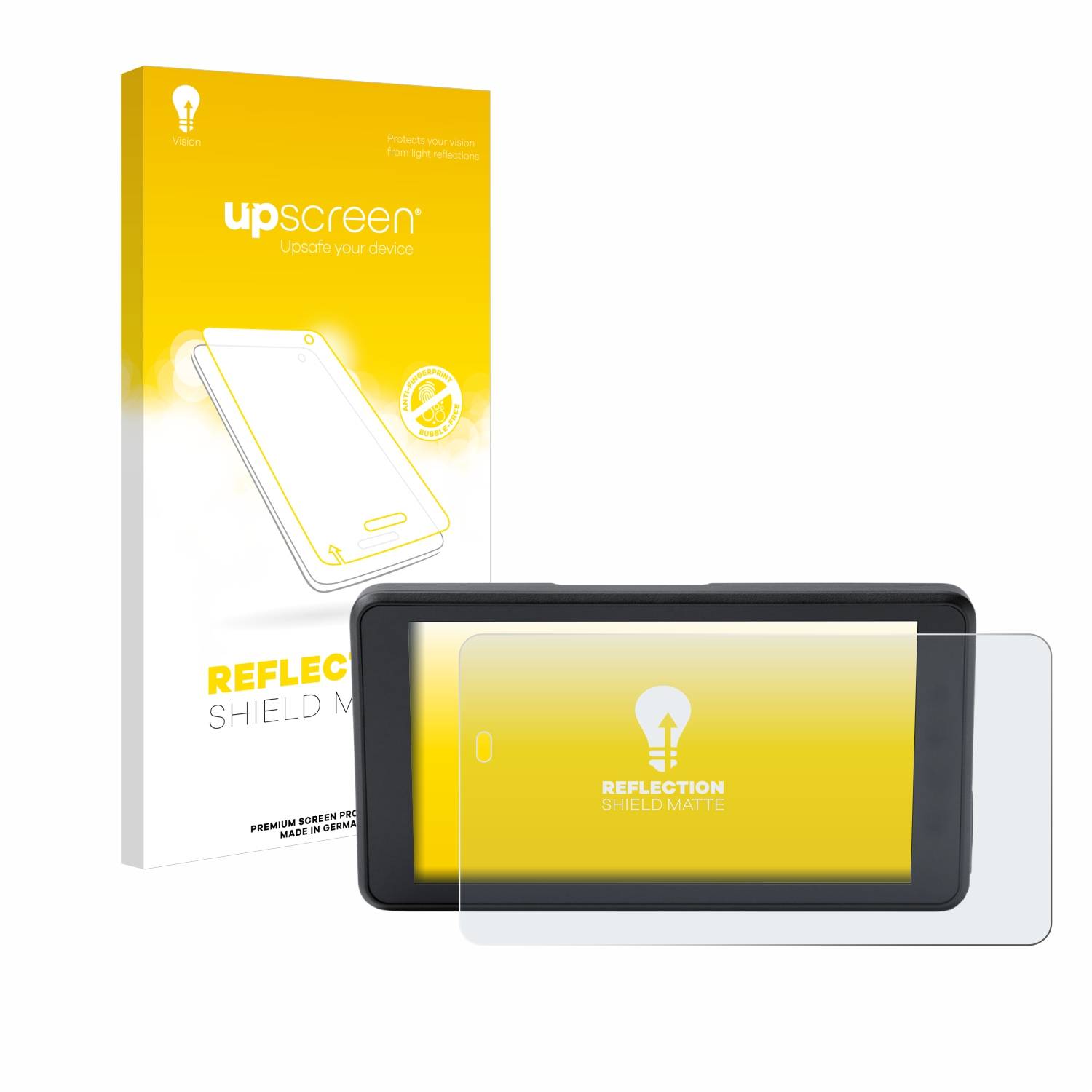 upscreen Reflection Shield Matt Schutzfolie für BMW ConnectedRide Navigator