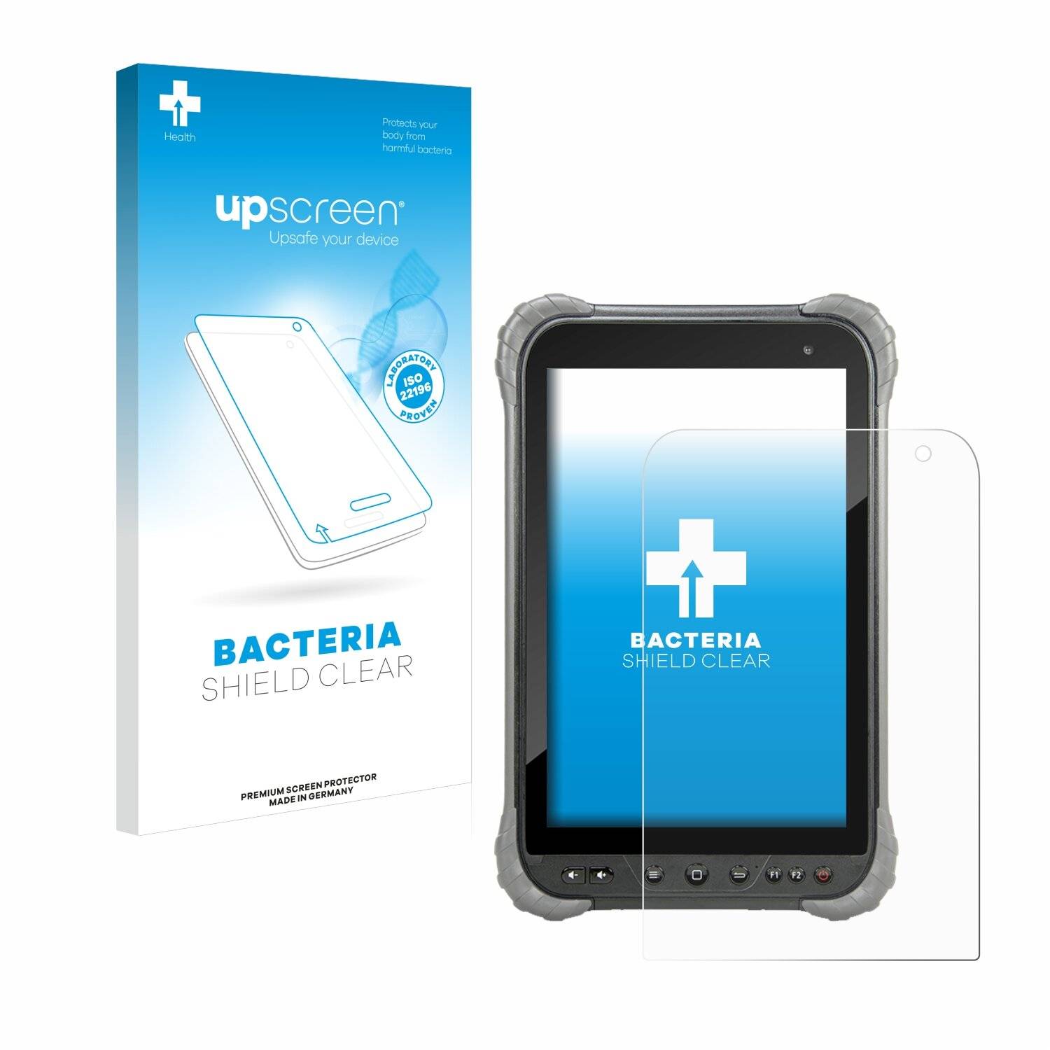upscreen Bacteria Shield Schutzfolie für Juniper Systems Cedar CT8X2 -