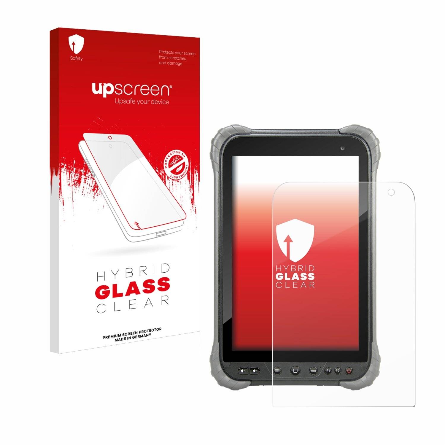 upscreen Hybrid Glas Panzer-Folie für Juniper Systems Cedar