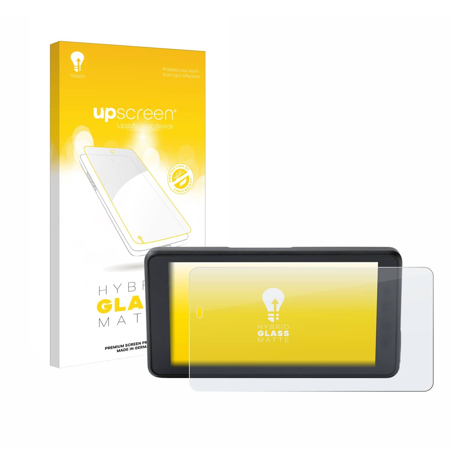 upscreen Hybrid Glas Matt Panzer-Folie für BMW ConnectedRide Navigator