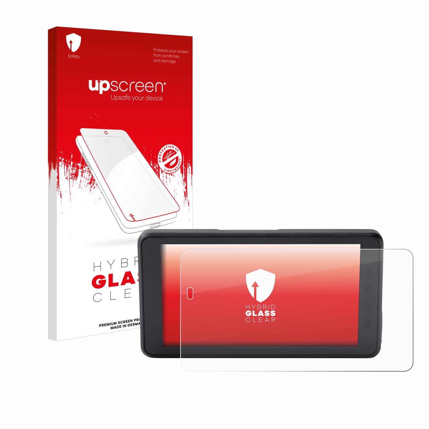 upscreen Hybrid Glas Panzer-Folie für BMW ConnectedRide Navigator