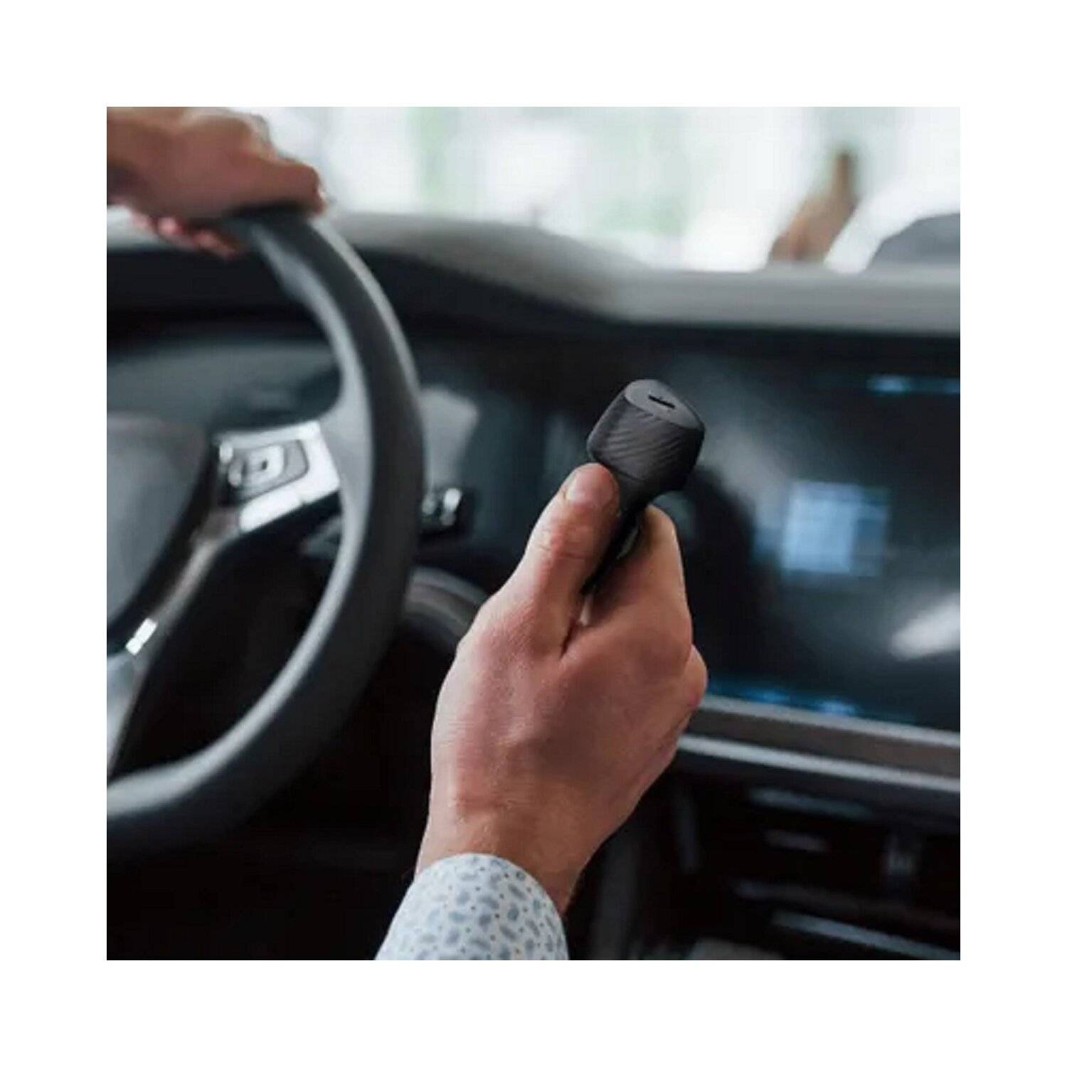 FORCELL CARBON Autoladegerät Typ C 3.0 PD20W CC50-1C (insgesamt 20 W) + Kabel für Typ C PD60W