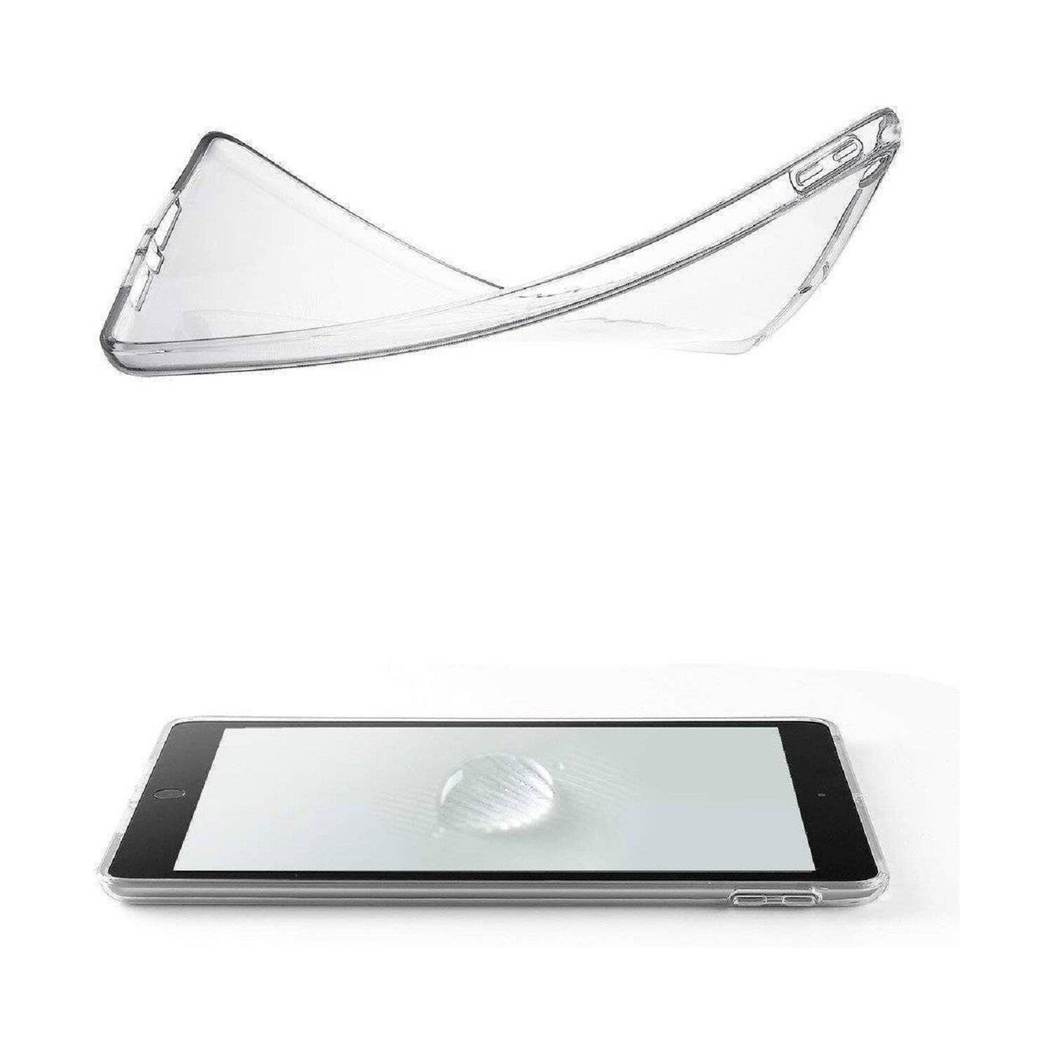 Slim Case Cover kompatibel mit Xiaomi Mi Pad 5 Pro 12.4" Flexible Silikonhülle Transparent