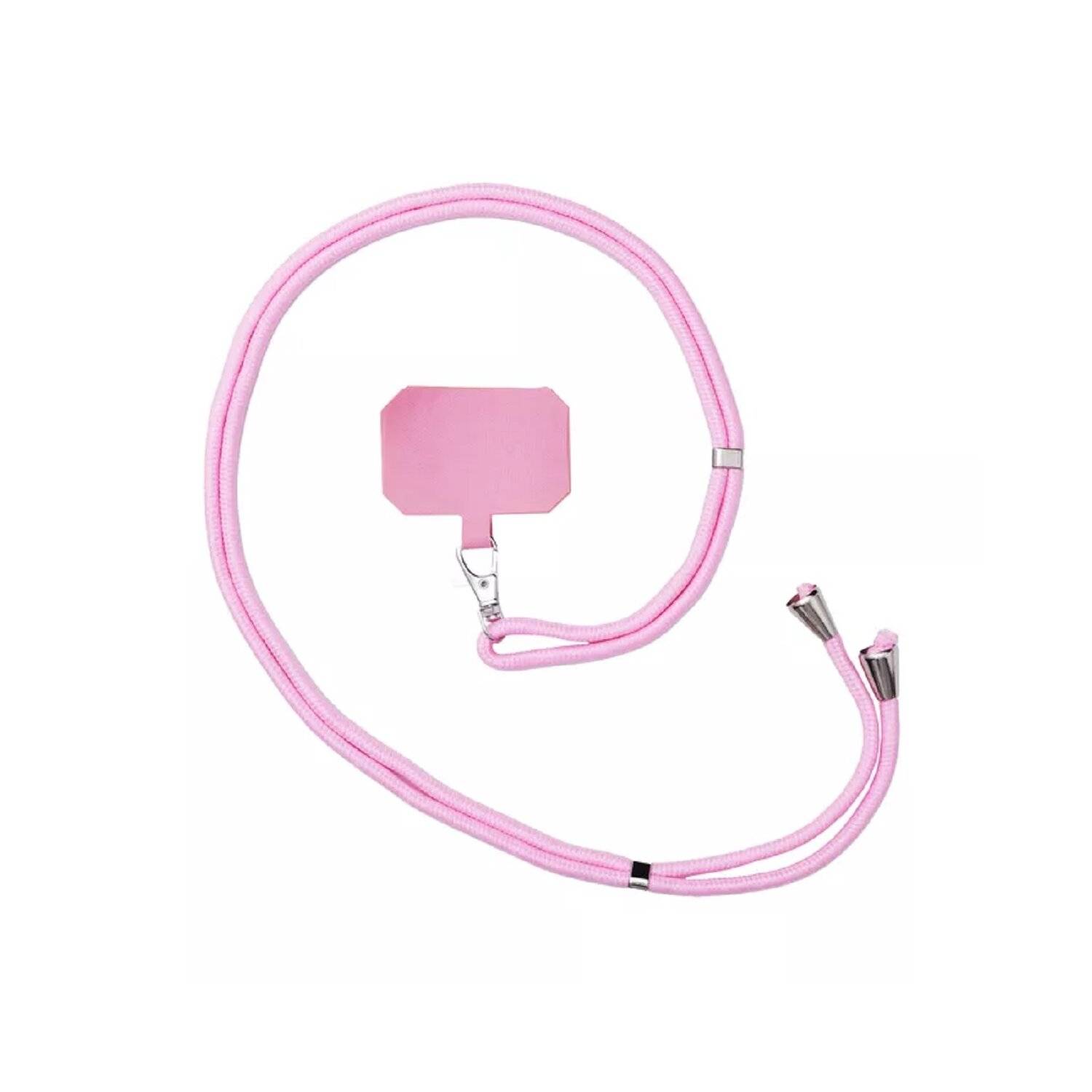 Stilvoller Riemen für Telefon und Schlüssel Rosa