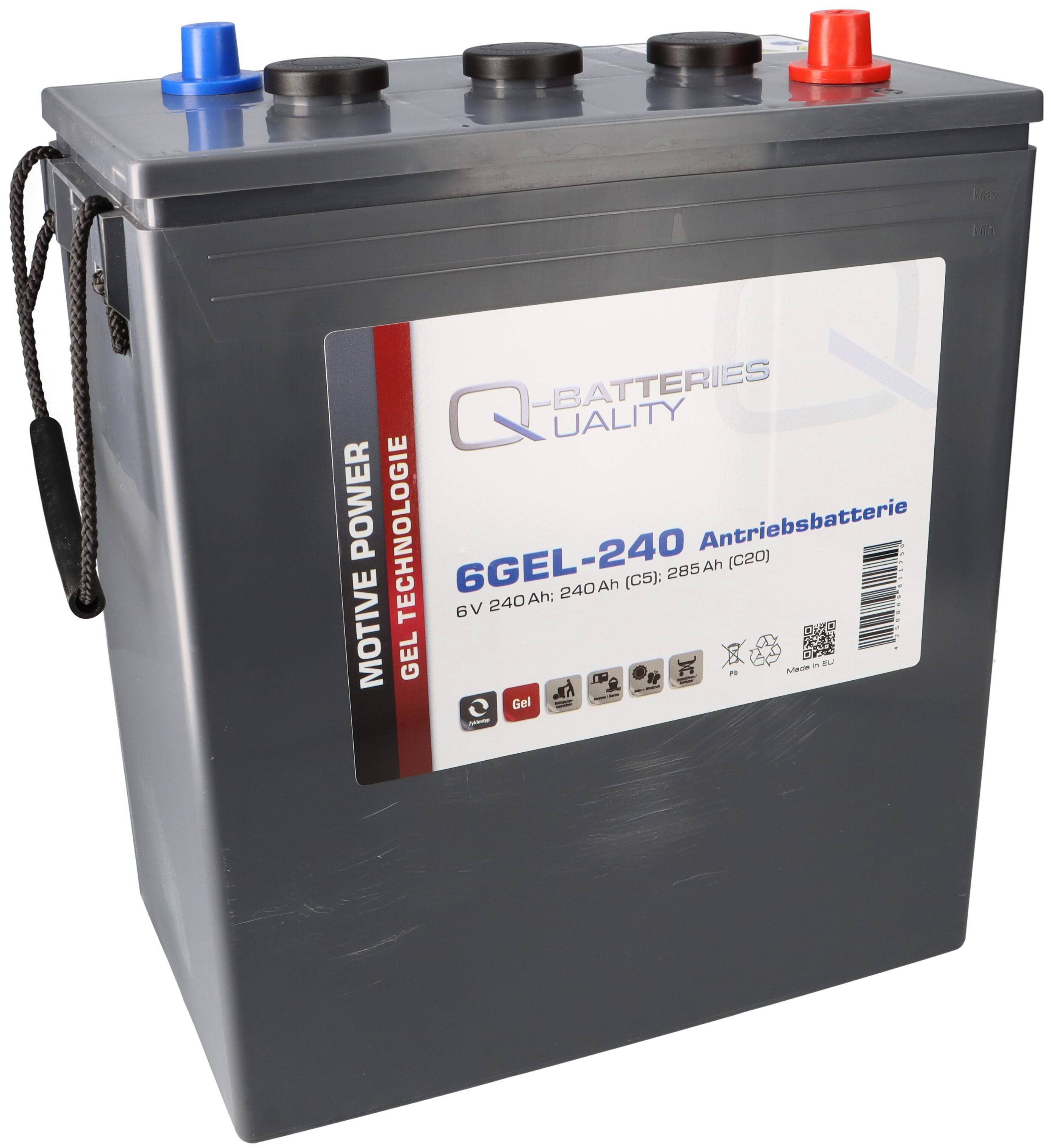Ersatzakku 24V 240Ah Blei Gel Columbus Reinigungsmaschinen QB
