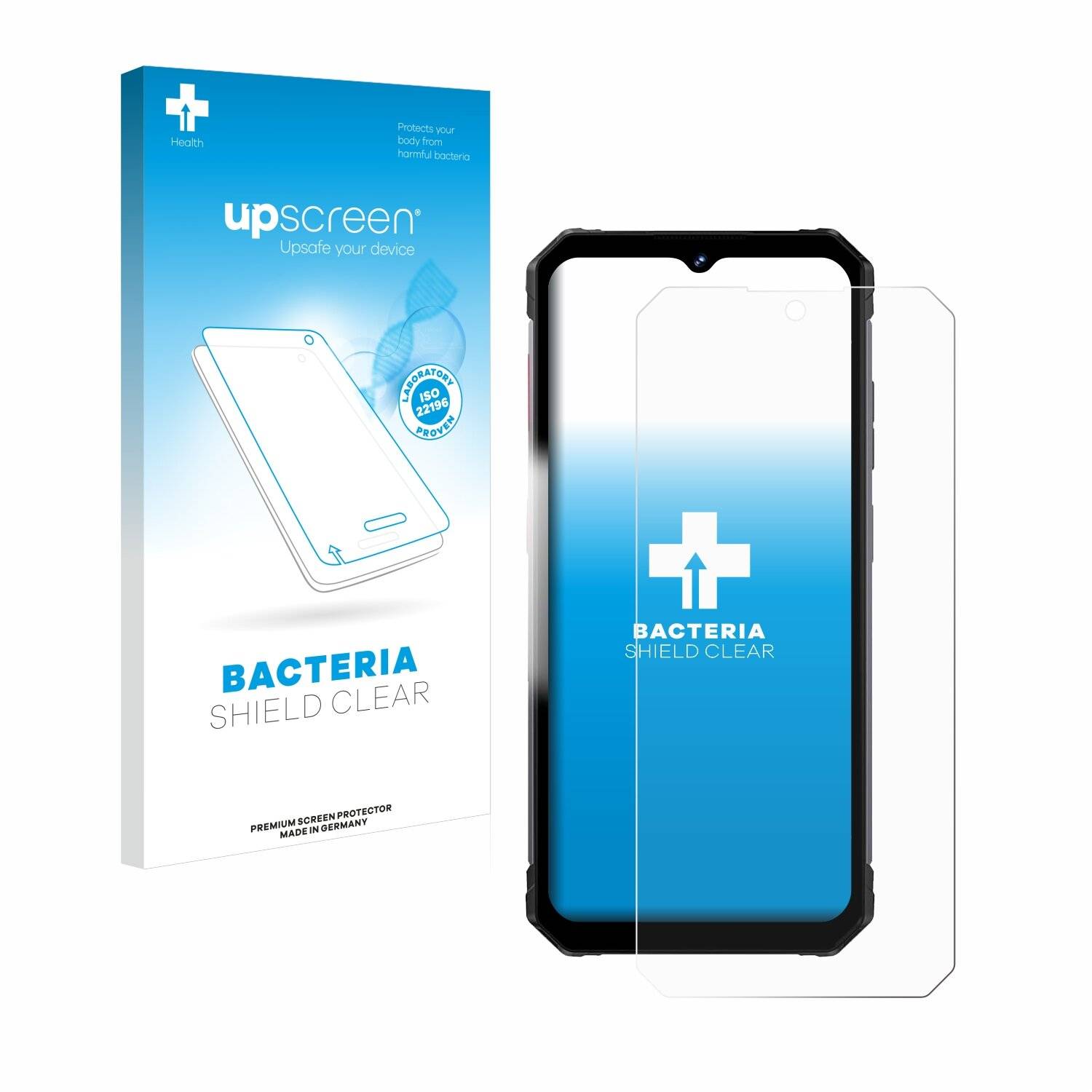 upscreen Bacteria Shield Schutzfolie für Fossibot F102 -