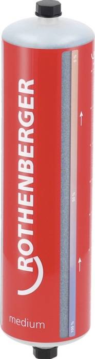 Eine rote Dose mit dem Wort 