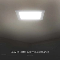 V-TAC LED-Einbauleuchte VT-61018, EEK: F, 18 W, 1850 lm, 3000 K, weiß V-TAC LED-Einbauleuchte VT-61018, EEK: F, 18 W, 1850 lm, 3000 K, weiß