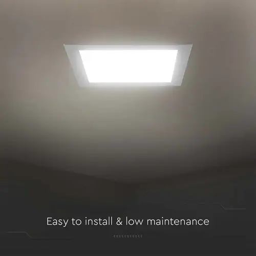 V-TAC LED-Einbauleuchte VT-61018, EEK: F, 18 W, 1850 lm, 3000 K, weiß V-TAC LED-Einbauleuchte VT-61018, EEK: F, 18 W, 1850 lm, 3000 K, weiß