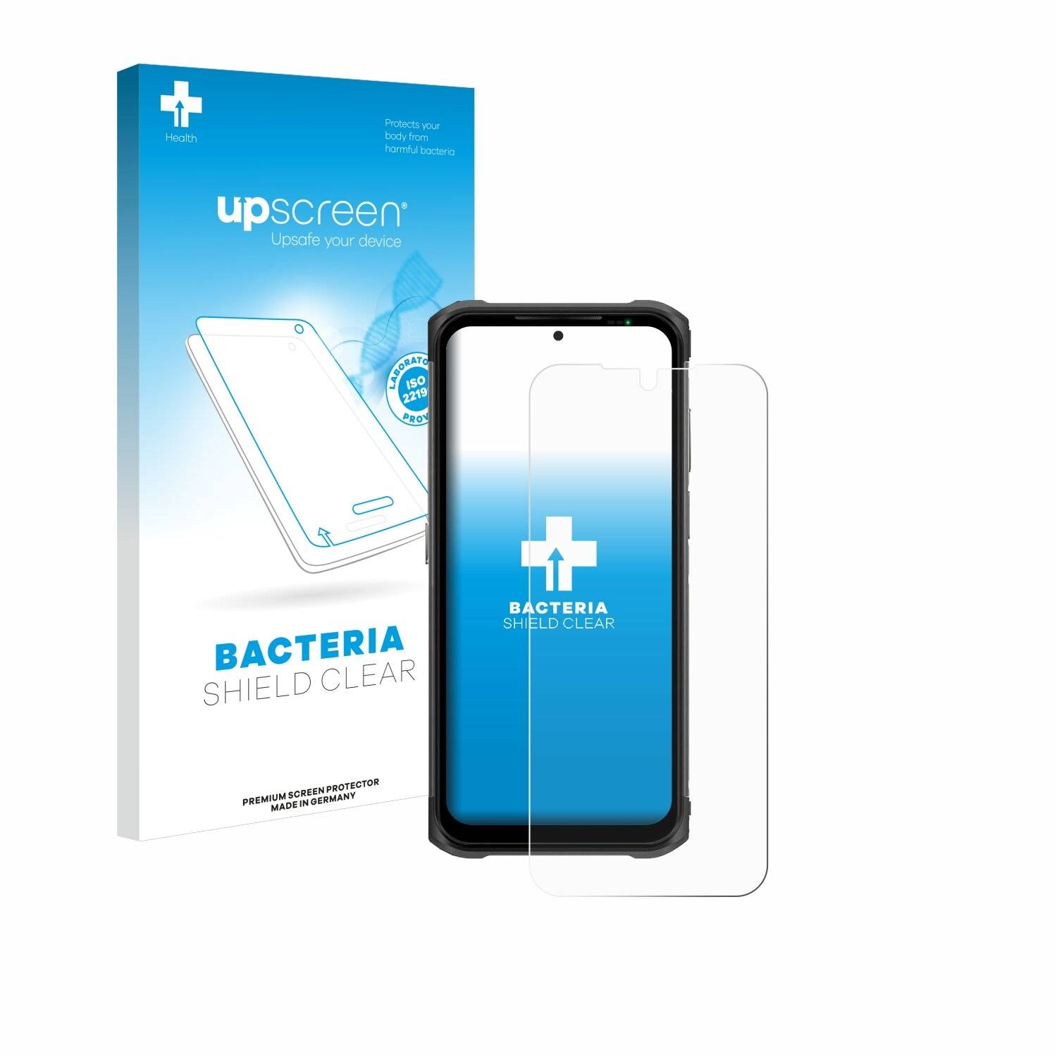 upscreen Bacteria Shield Schutzfolie für Ulefone Armor 12S -