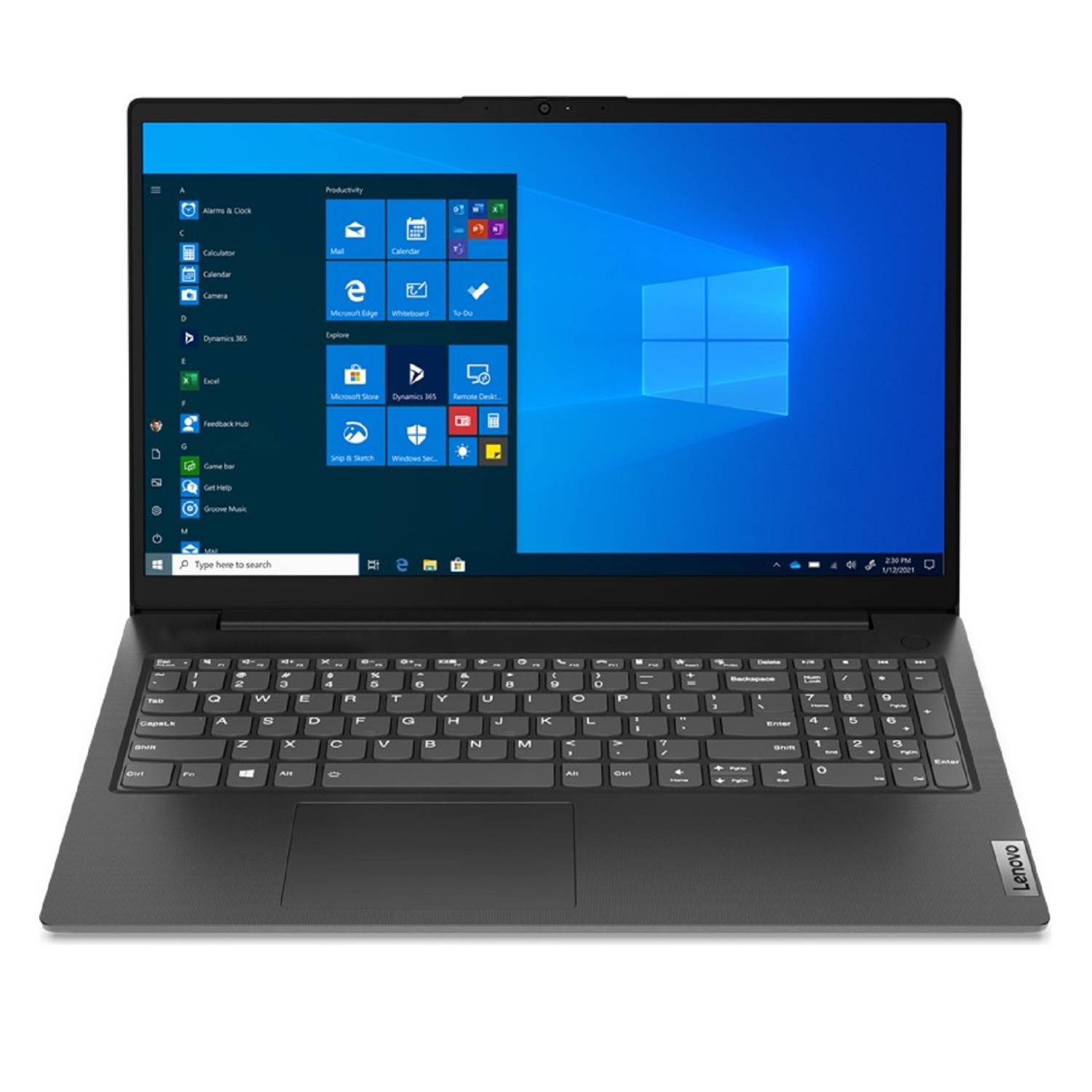 Lenovo Laptop | 15,6“ | Intel N4500 | 2 x 2.80 GHz | 16 GB RAM | 512 GB SSD | Win 11 | Norton 360 | Schwarz