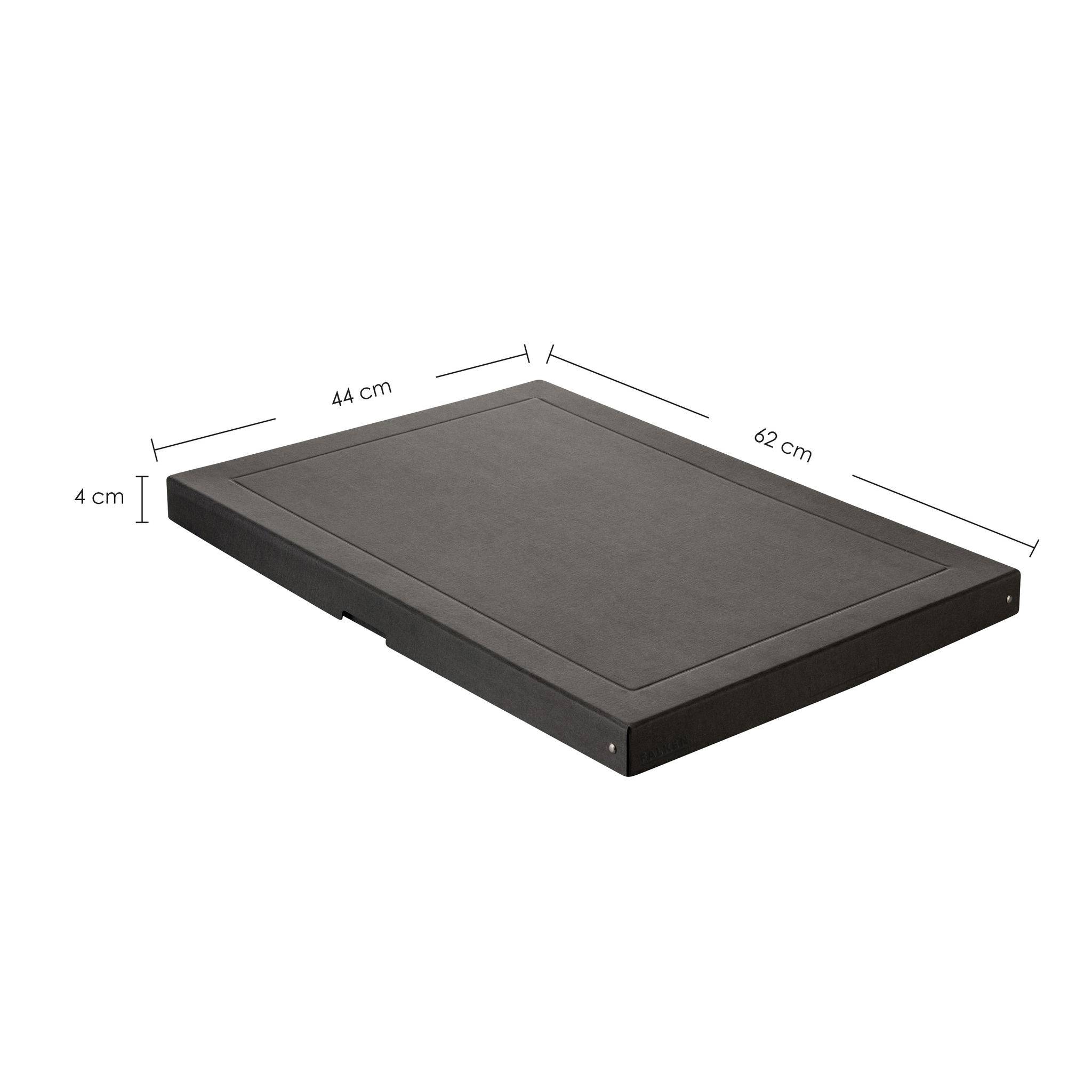 Falken 5x PURE Box Black DIN A2, Füllhöhe 40 mm schwarz - Schwarz - 22001672F