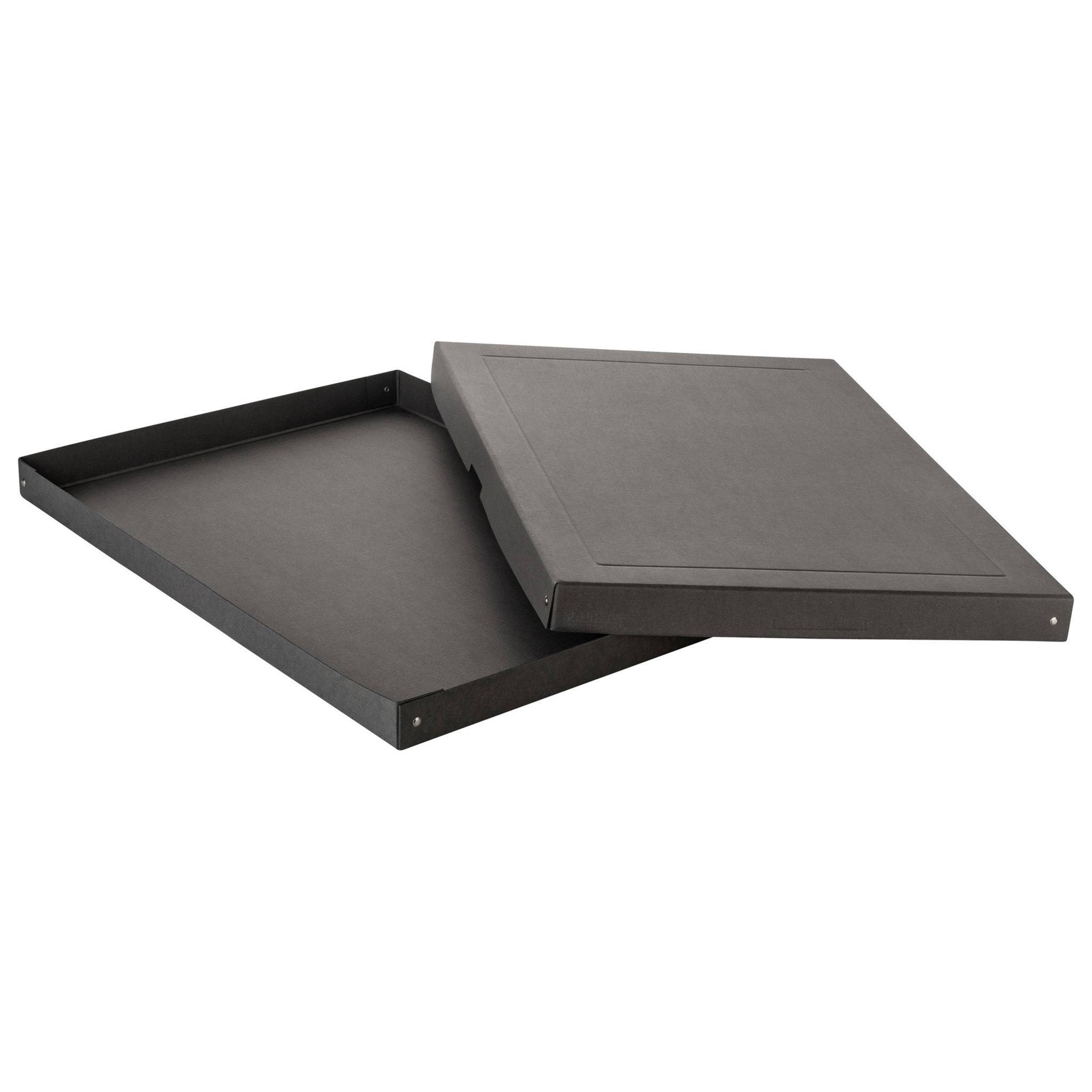 Falken 5x PURE Box Black DIN A2, Füllhöhe 40 mm schwarz - Schwarz - 22001672F