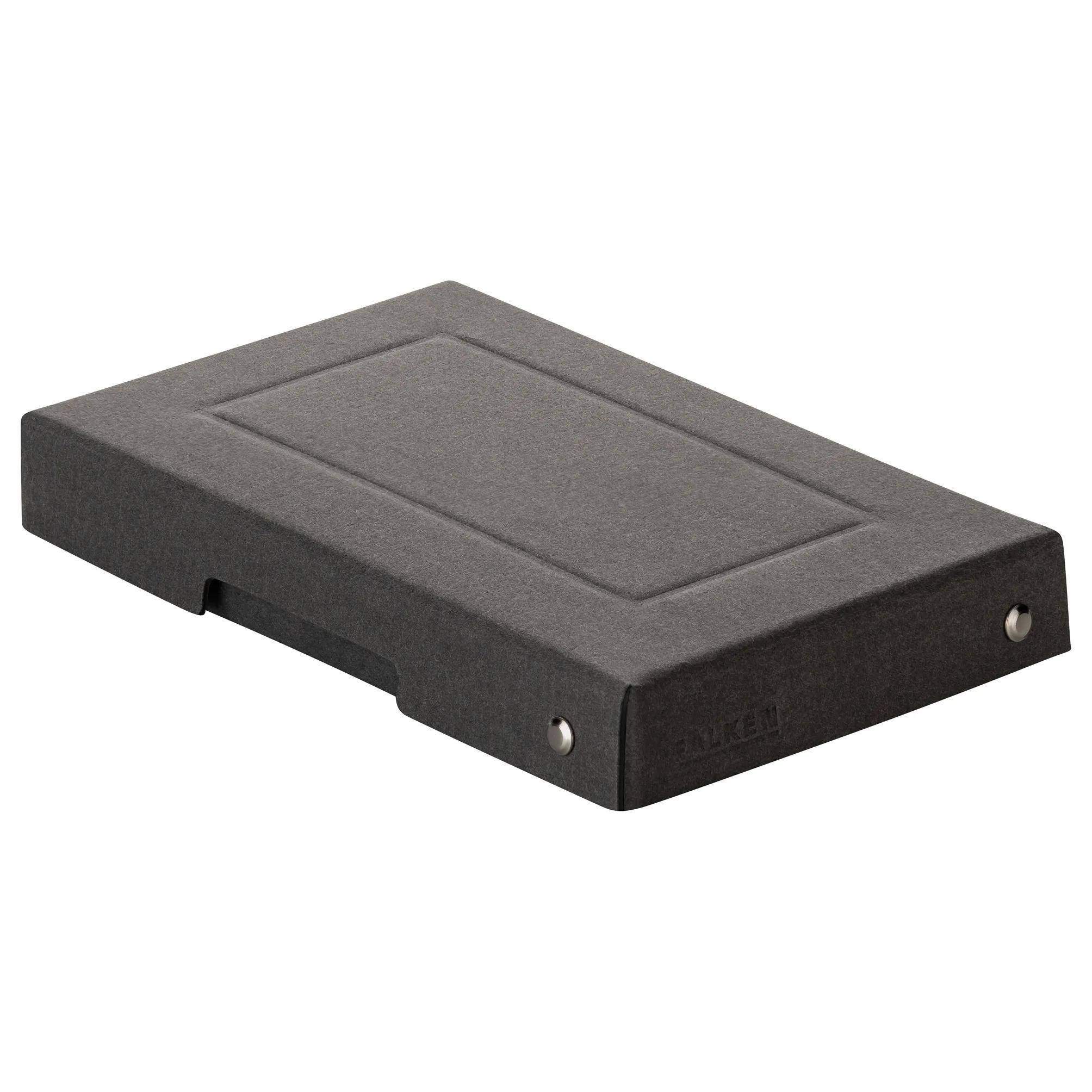 Falken 5x PURE Box Black DIN A6, Füllhöhe 25 mm schwarz - Schwarz - 22001728F