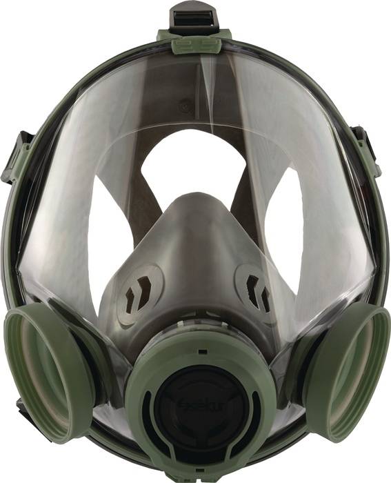 Atemschutzvollmaske C 702/TWIN (Klasse 3) DIN EN 136 Kl.3,DIN EN 136,o.Filter