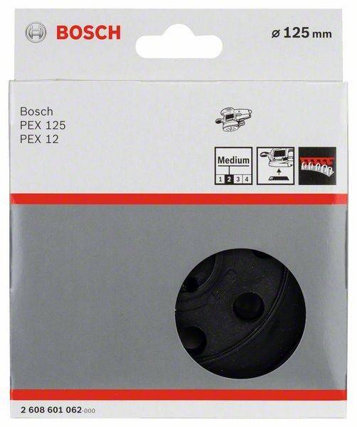 Bosch Power Tools Schleifteller mittel, 125 2608601062