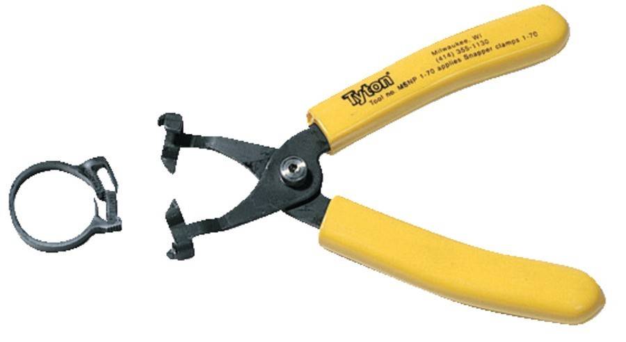 HellermannTyton Snapper Werkzeug MSNP 1-70 MSNP1-70-MET/PL-YE
