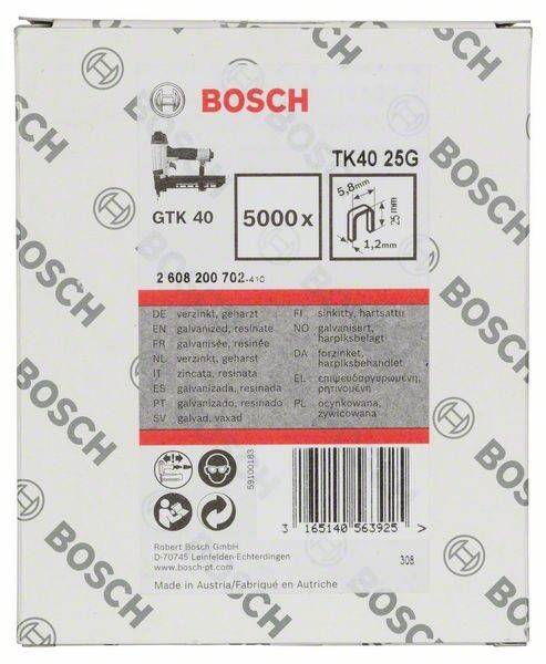 Bosch Power Tools Schmalrückenklammer TK40 2608200702