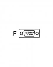 Datalogic Kabel seriell DB-9 W bis W 3.7 m gewickelt