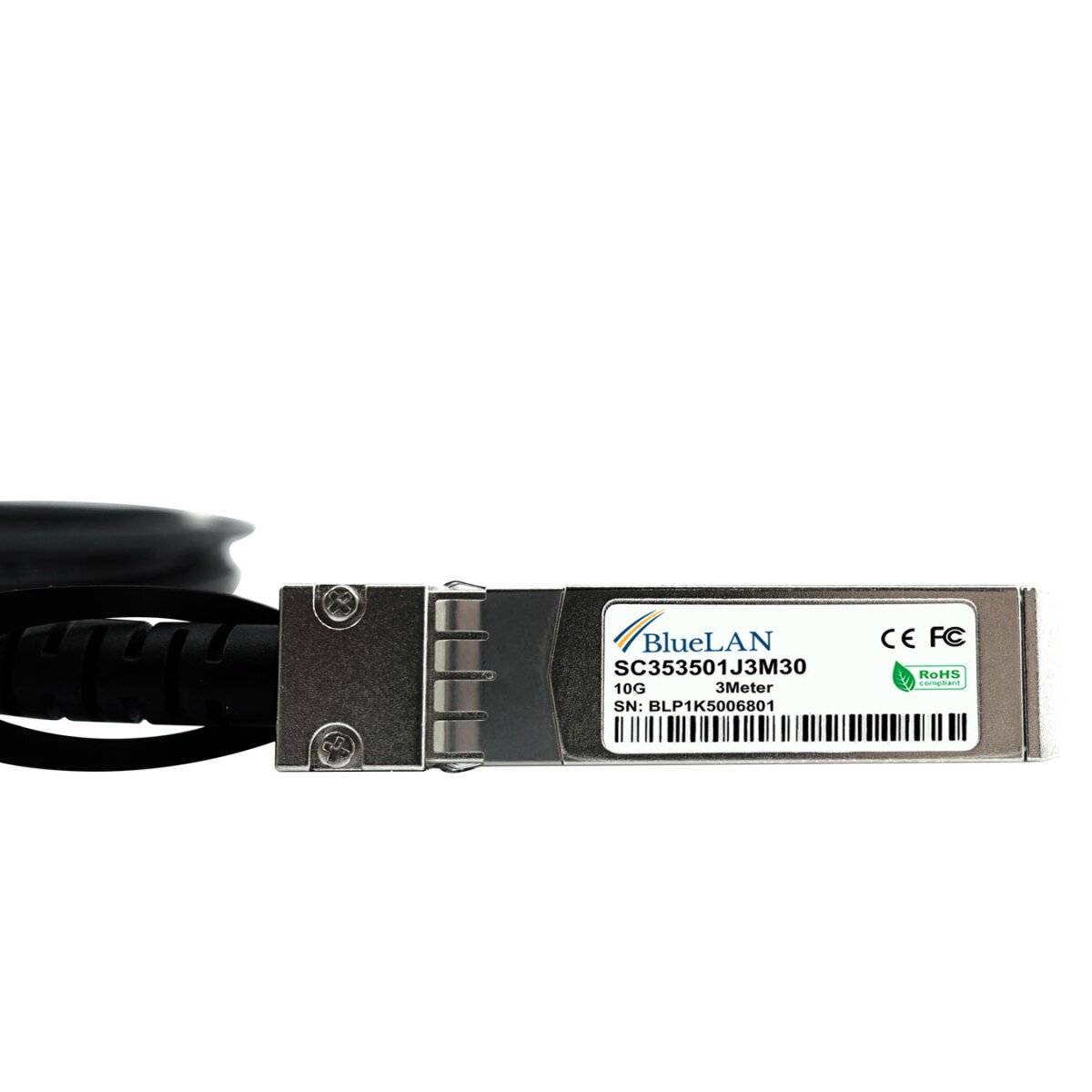 BLUEOPTICS - Aruba J9283D kompatibles BlueLAN DAC SFP+ SC353501J3M30