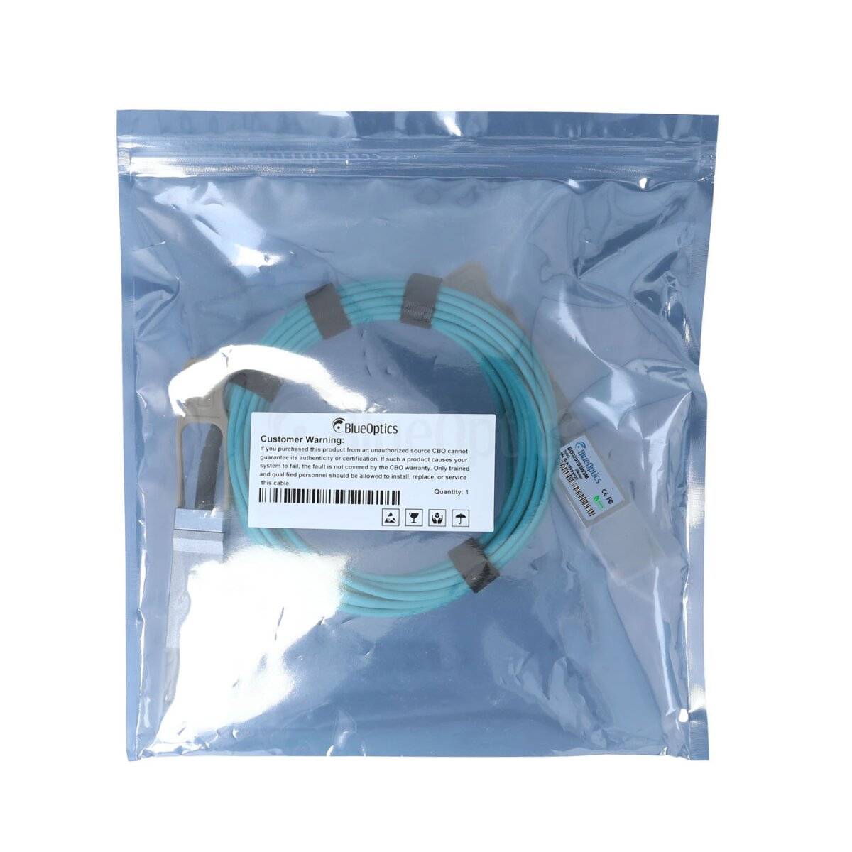 Lenovo BFXS kompatibles BlueOptics AOC QSFP56 BO070703W5M