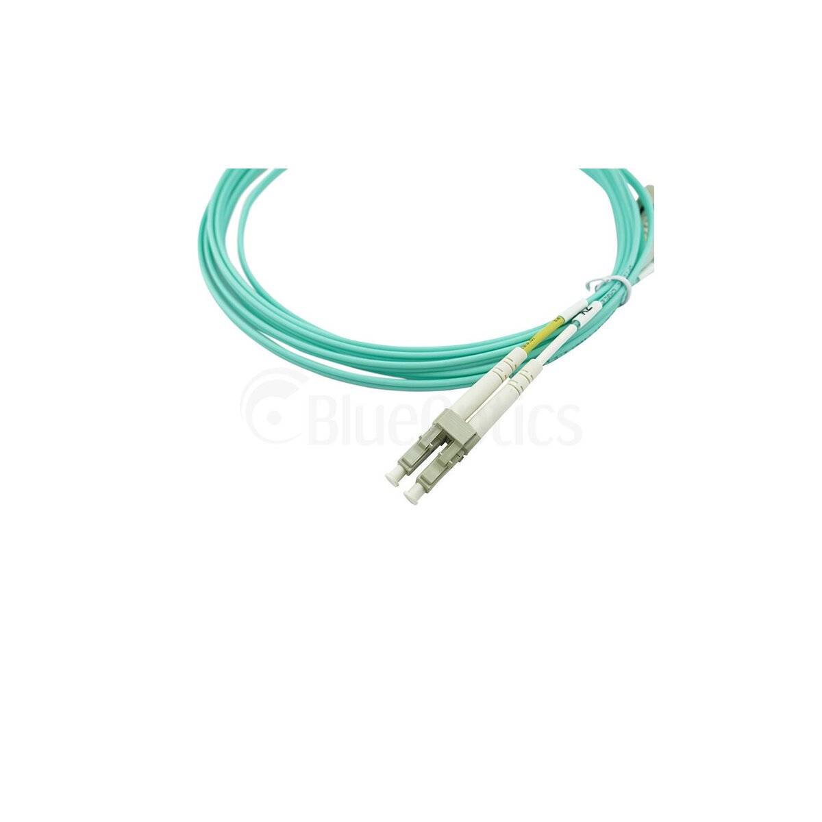 BLUEOPTICS - Duplex LWL Patchkabel LC-ST Multimode OM3 50 Meter